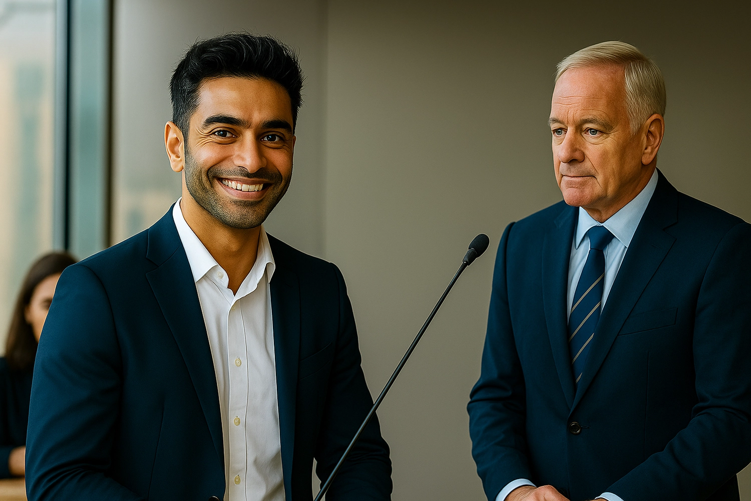 MCG Mayor Consulting Group - Wahlkämpfe - Menschen auf dem Podium